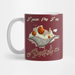 Je Peux pas j'ai Basket Idée Cadeau Drôle Joueur BasketBall Mug